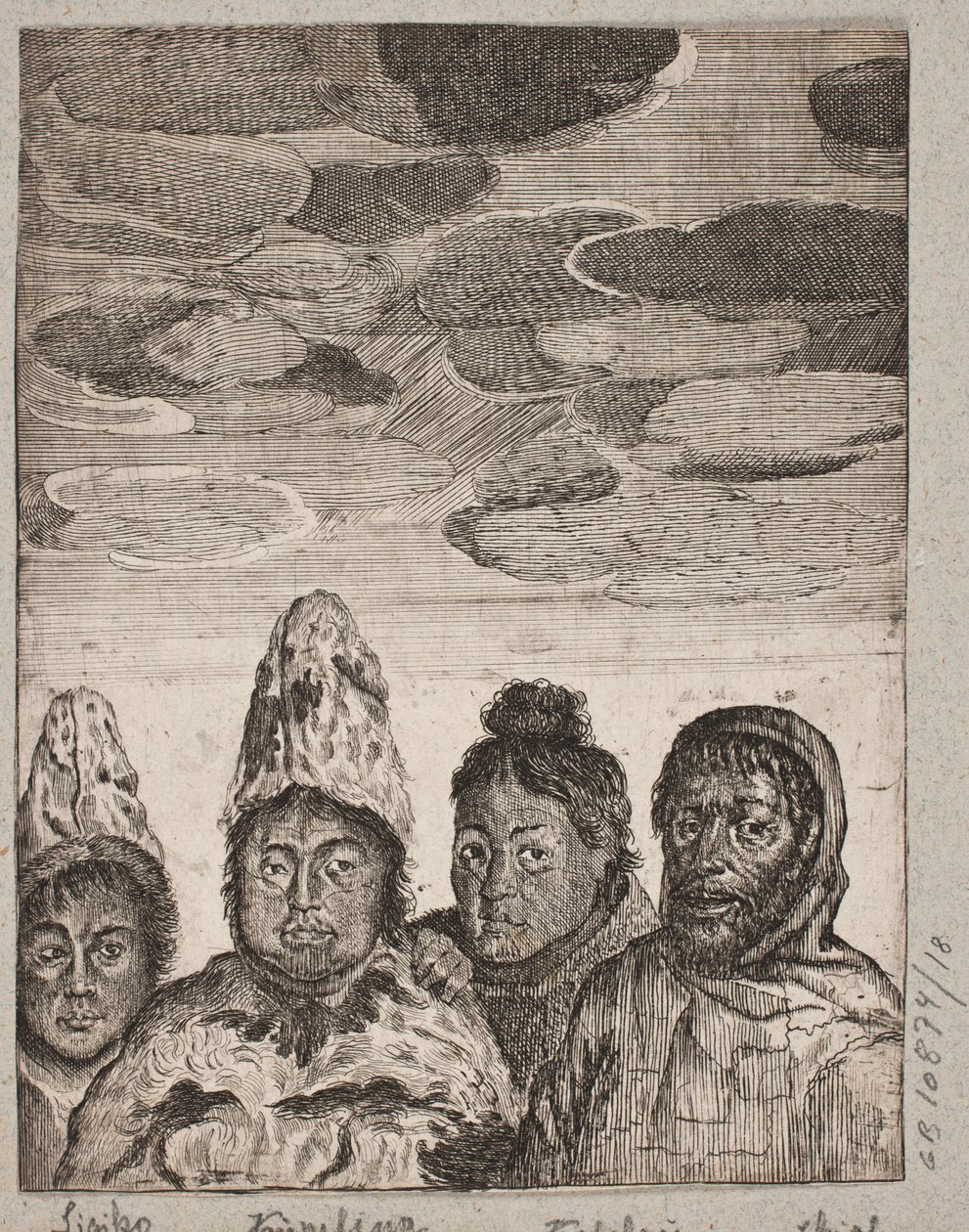 Four Inuit by Ubekendt