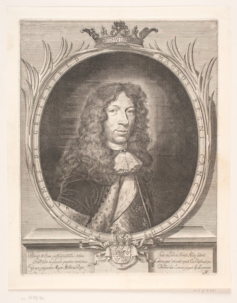 Griffenfeld as Chancellor by Ubekendt