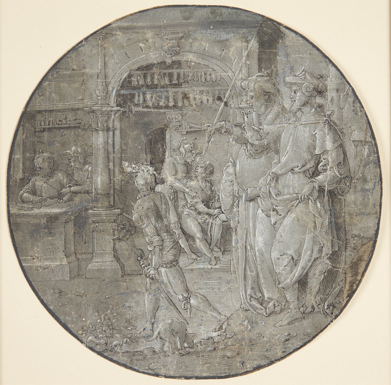 Martyrdom of the Saints Agathope and Theodule: the Two Young Saints Are Taken Prisoner by Ubekendt