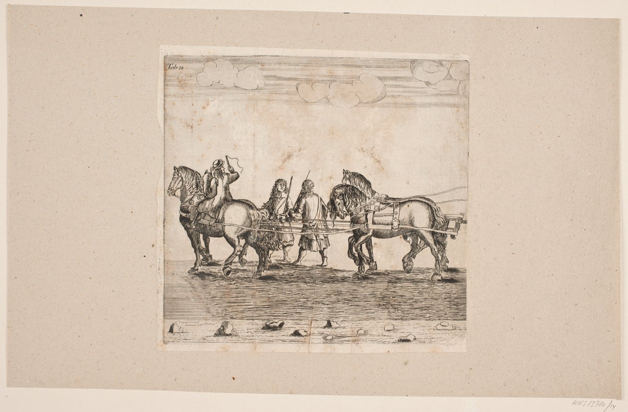 Procession on the Occasion of the Inauguration of Kiel University. Plate 14 by Ubekendt