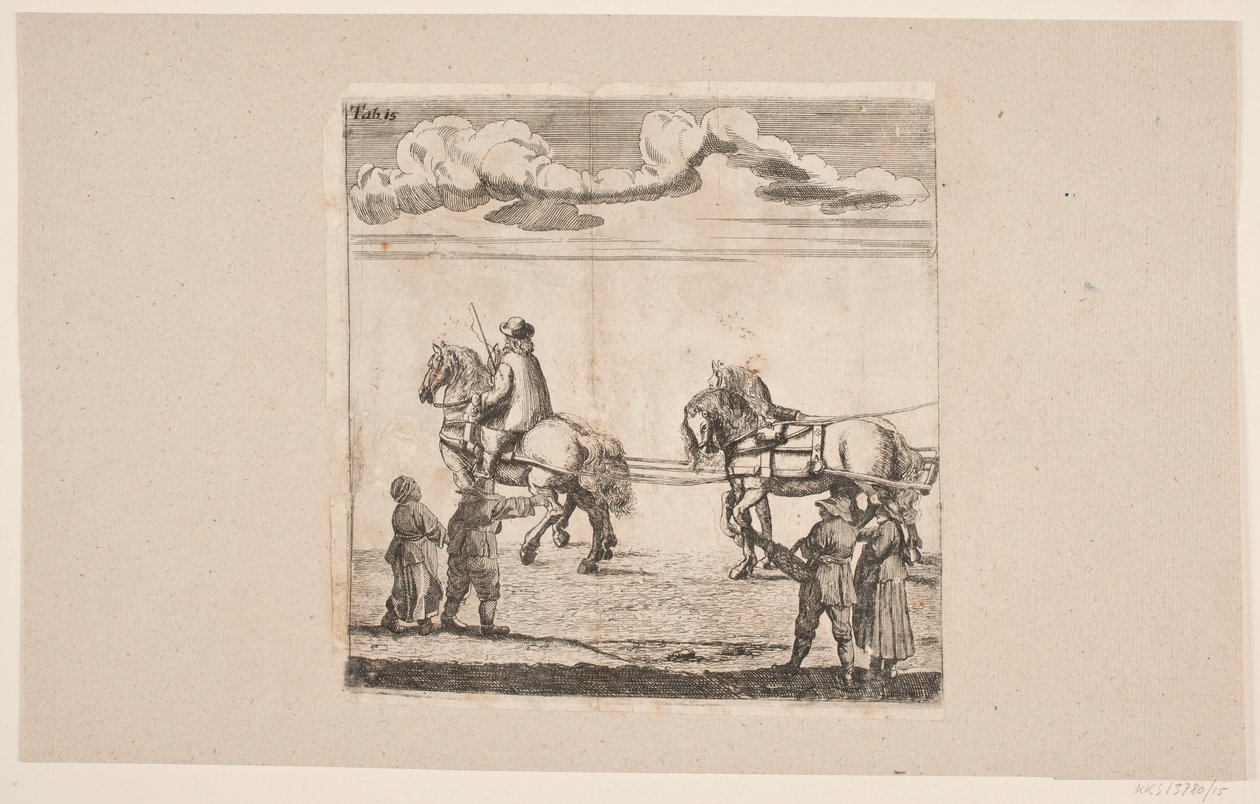 Procession for the Inauguration of Kiel University. Plate 15 by Ubekendt