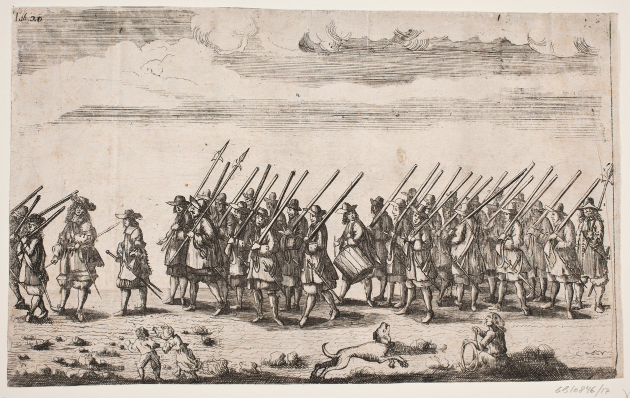 Procession for the Inauguration of Kiel University. Plate 20 by Ubekendt
