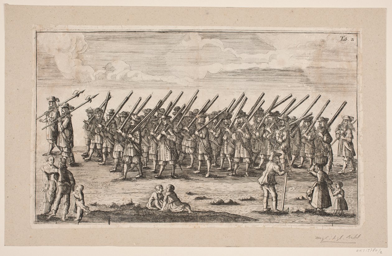 Procession for the Inauguration of Kiel University. Plate 2 by Ubekendt