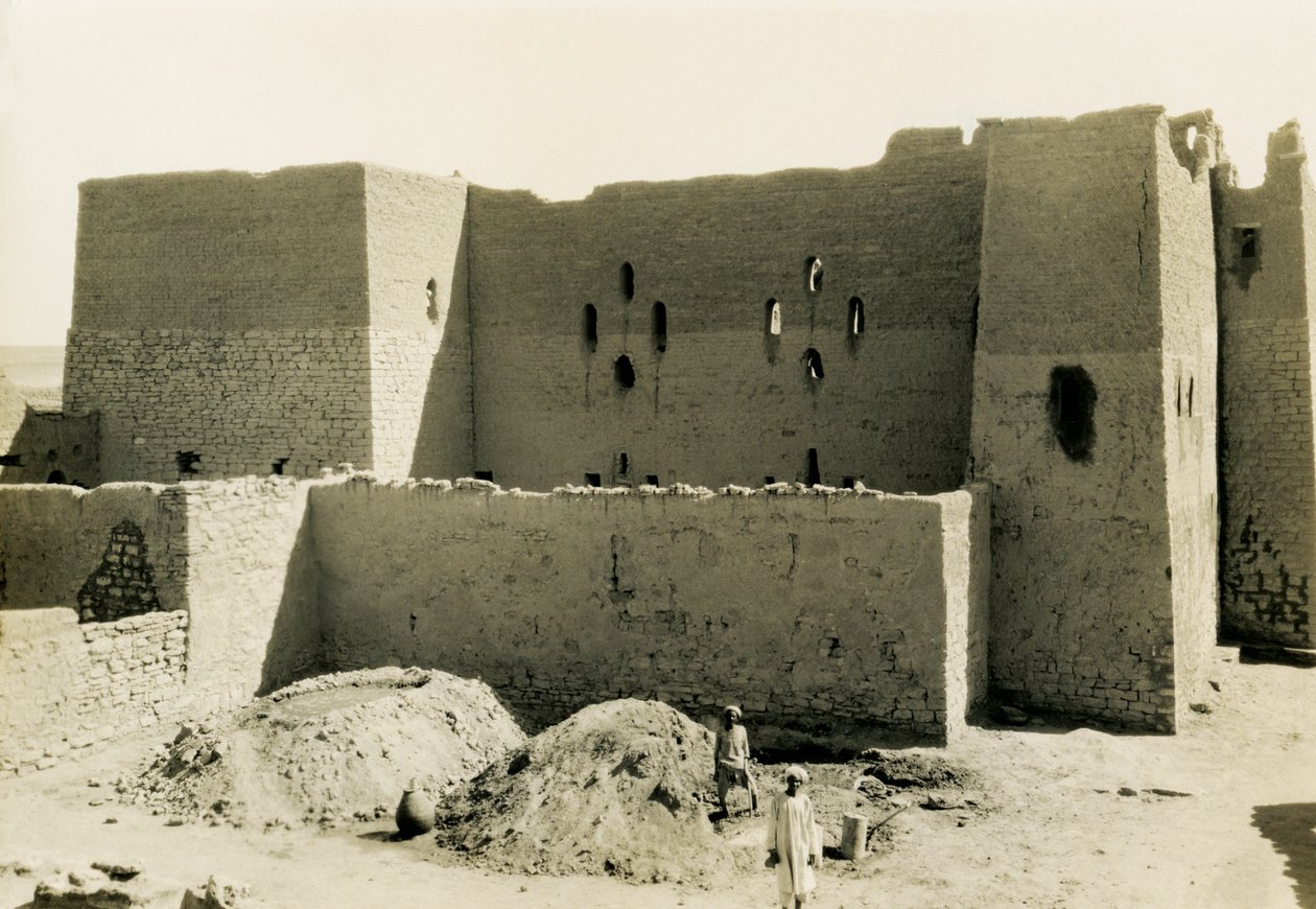 Monastery of St Simeon, Aswan, Egypt by Ugo Monneret de Villard