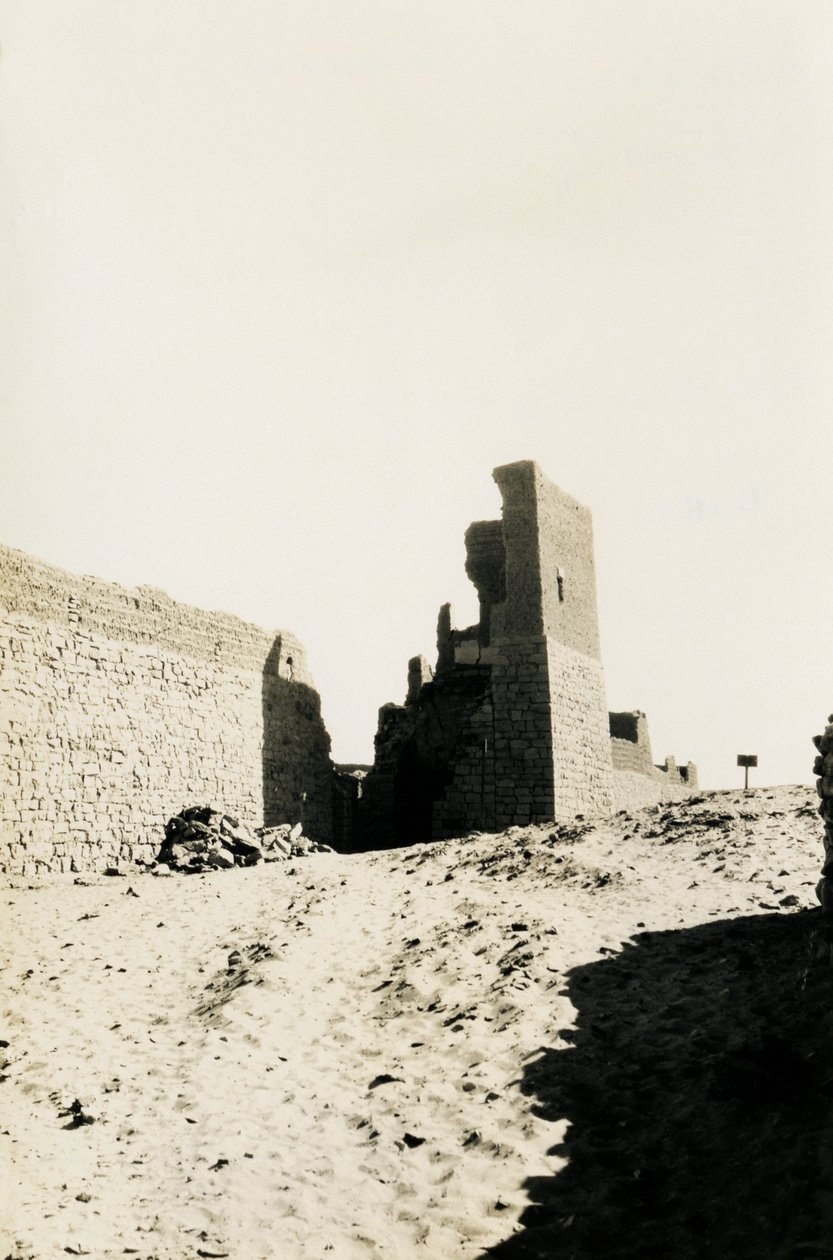 Monastery of St Simeon, Aswan, Egypt by Ugo Monneret de Villard