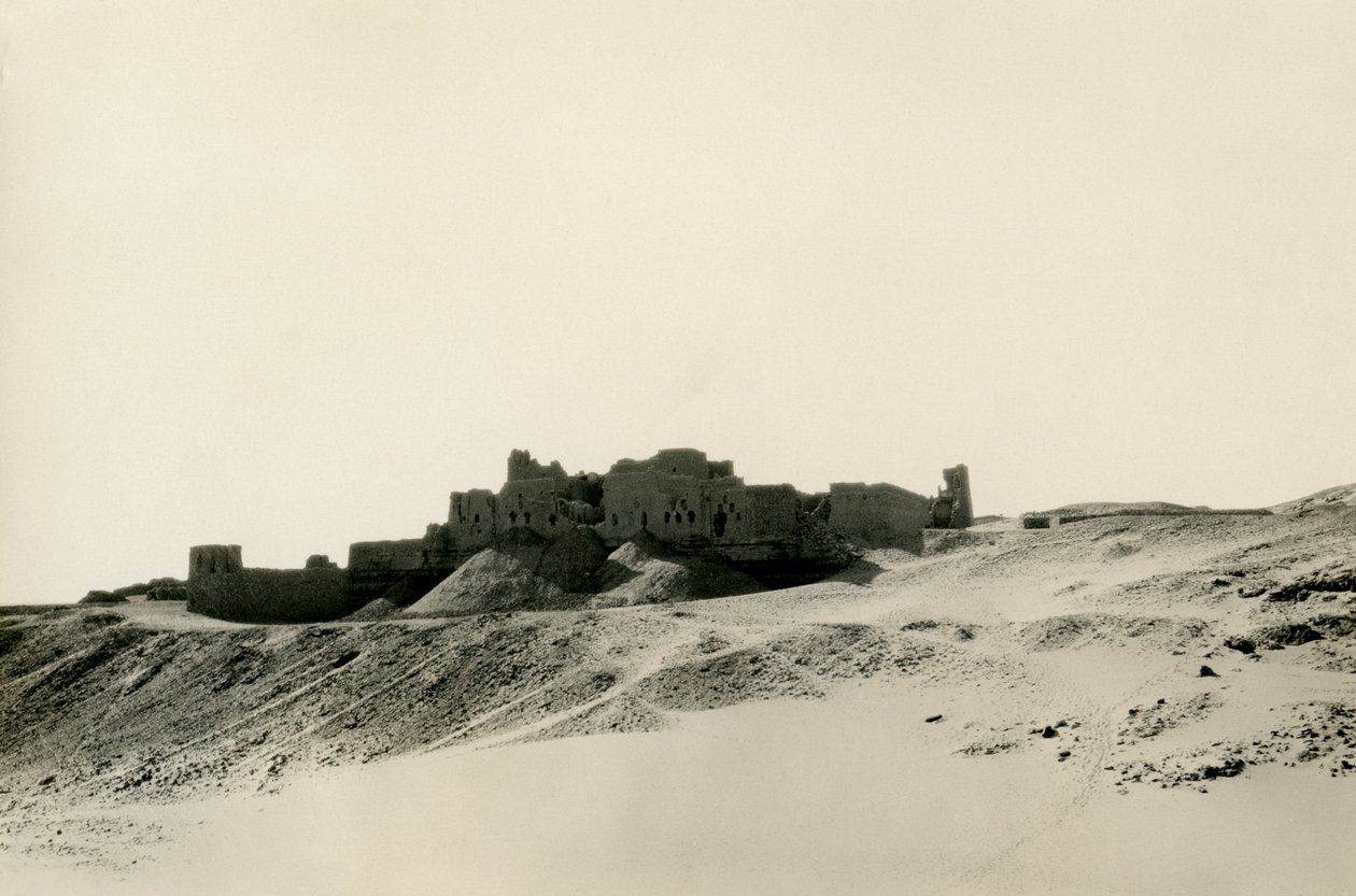 Monastery of St Simeon, Seen from North, Aswan, Egypt by Ugo Monneret de Villard