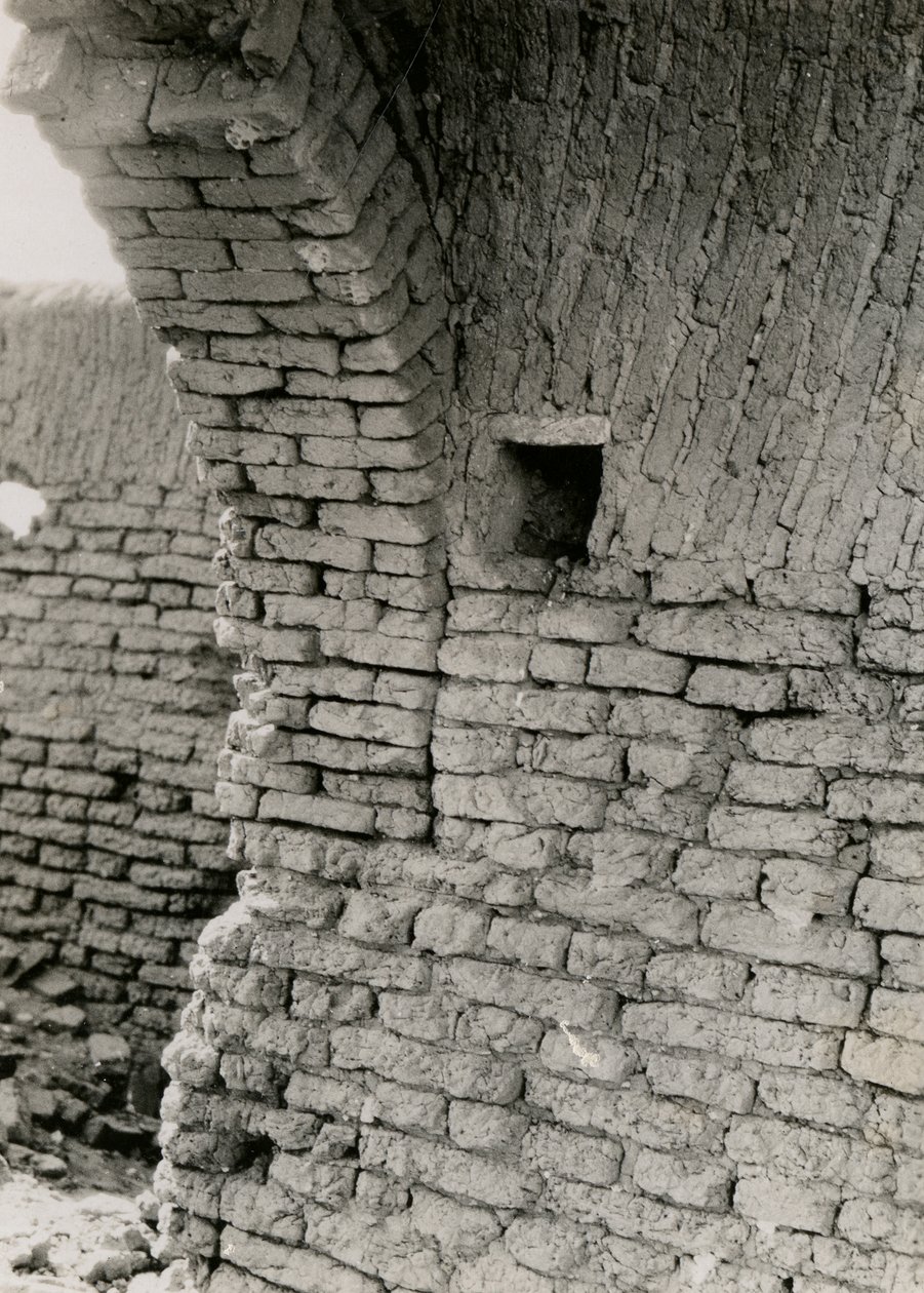 Ruins of Church in Desert, Detail of Pendentive for Dome, Adindan, Egypt by Ugo Monneret de Villard