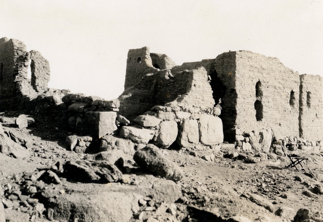 Ruins on Bigeh island, Egypt by Ugo Monneret de Villard