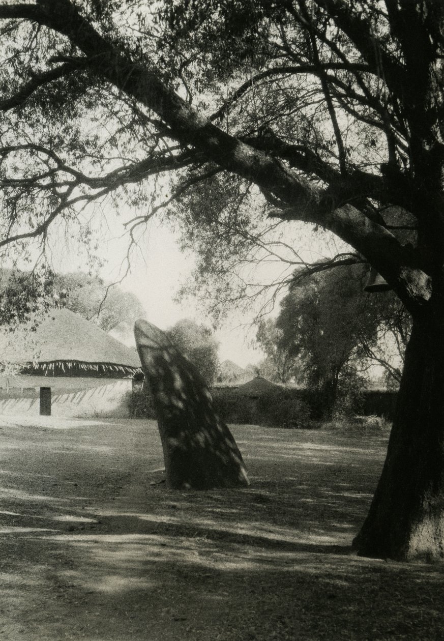 Stele in Axum, Ethiopia by Ugo Monneret de Villard