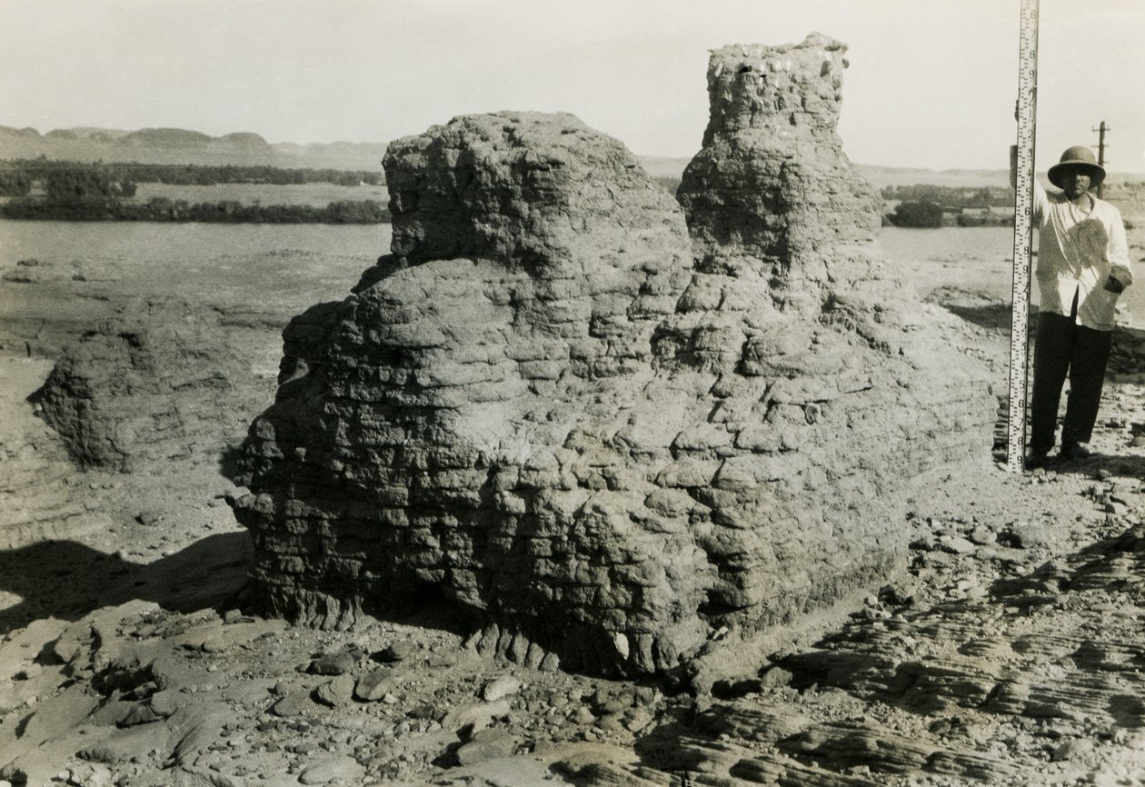 Tomb in Necropolis, Qasr Ibrim, Egypt by Ugo Monneret de Villard
