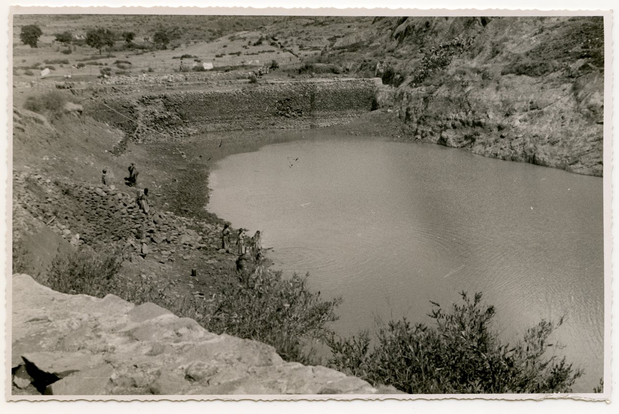 Water Basin near Axum, Ethiopia by Ugo Monneret de Villard