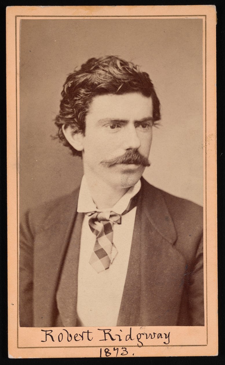 Portrait of Robert Ridgway by Ulke Bros