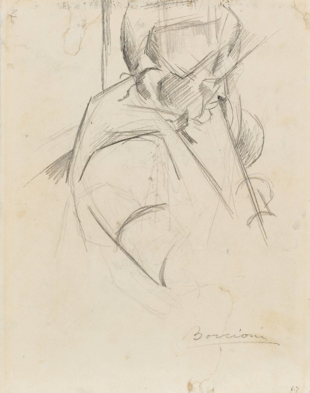 Bust of the Mother by Umberto Boccioni