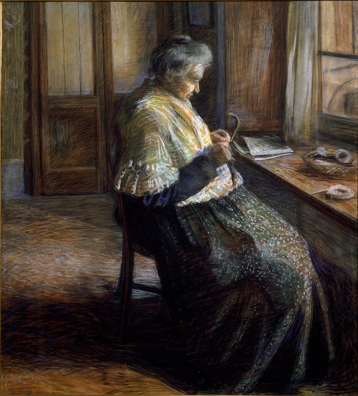 The Mother by Umberto Boccioni