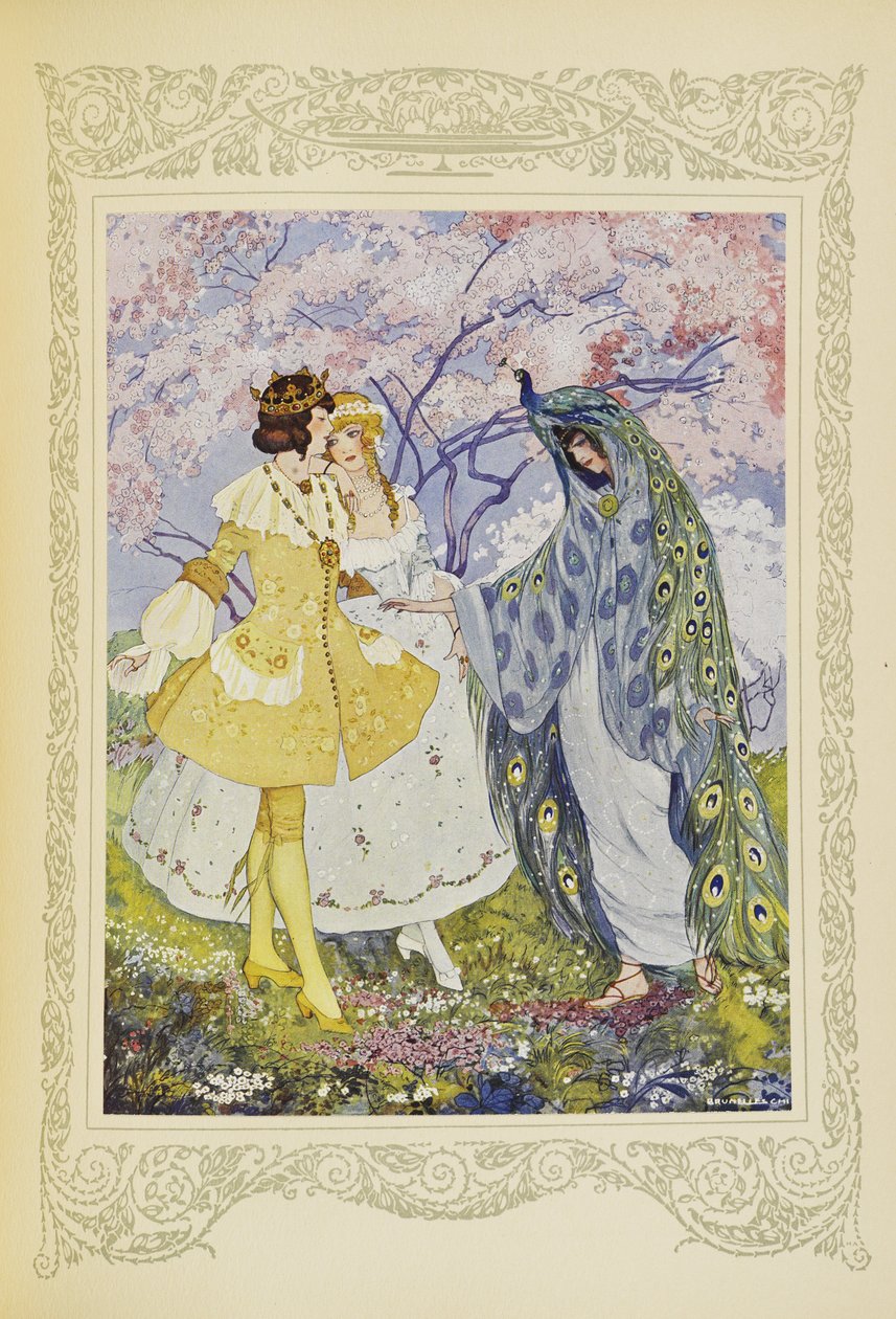 The fairy Candide then appeared before their eyes, illustration from 