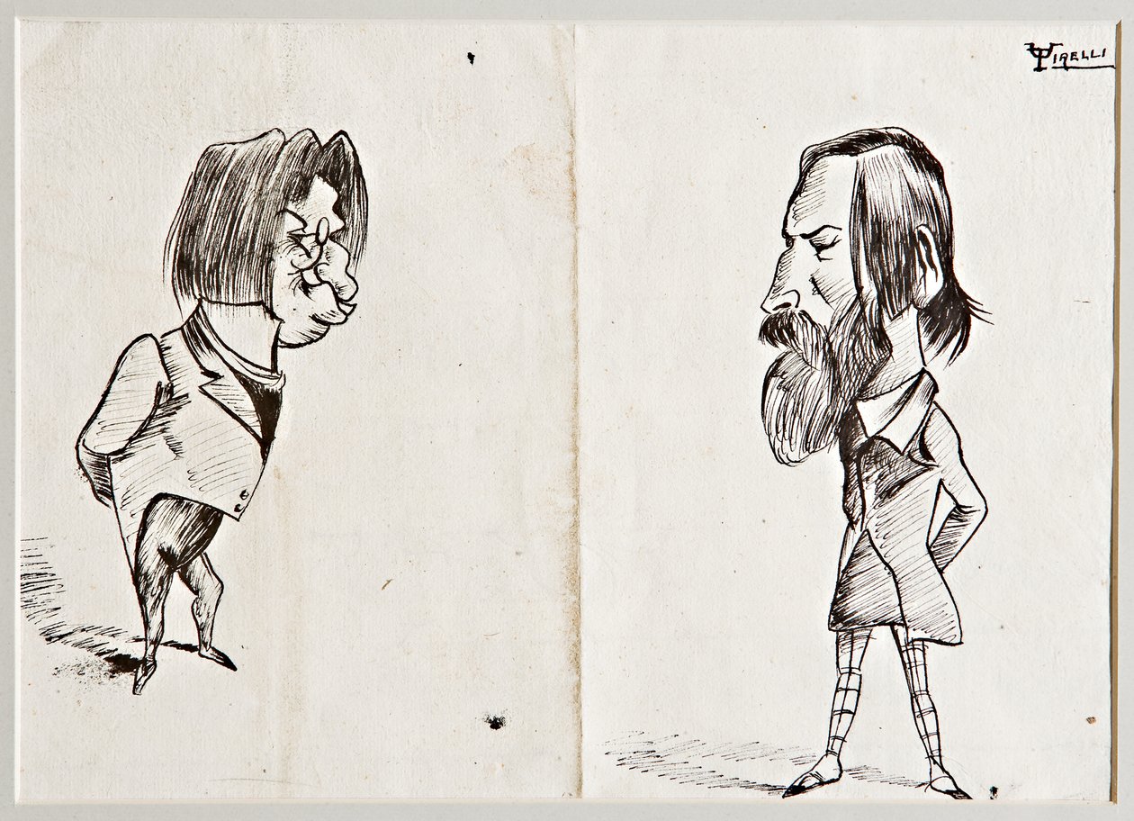 Caricatures by Umberto Tirelli