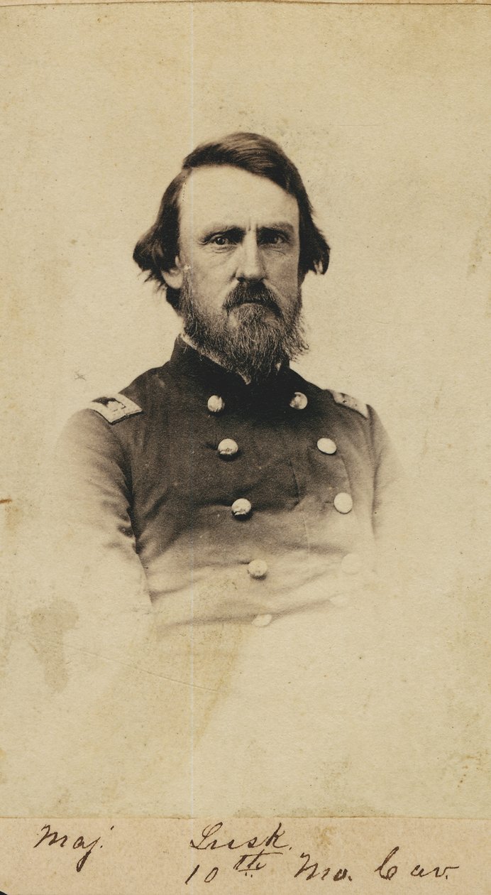 Bust Portrait of a Man in Uniform by Unbekannt Unbekannt