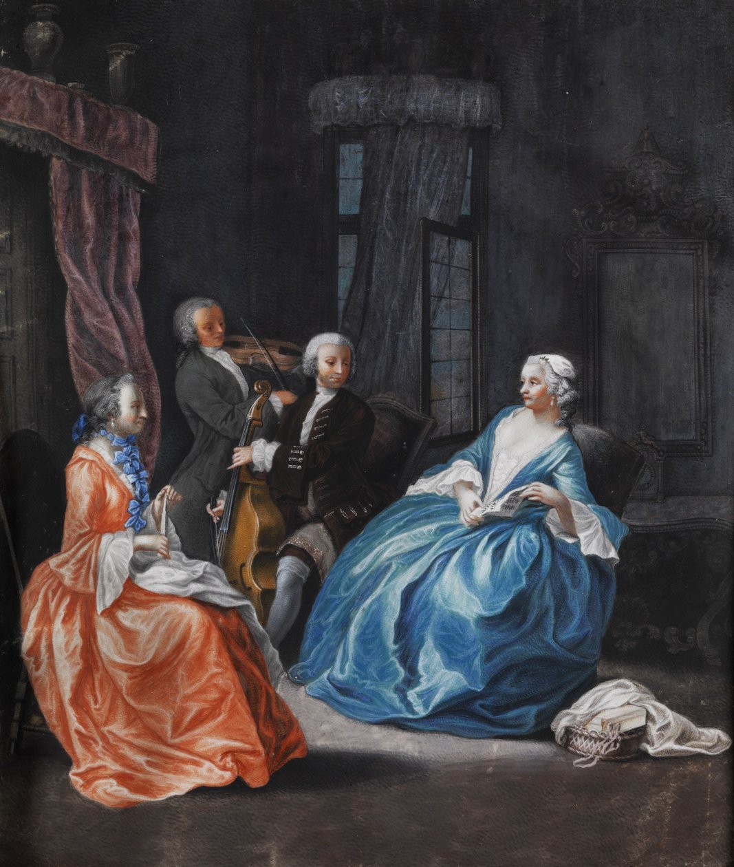 House Music in the Salon by Unbekannt Unbekannt