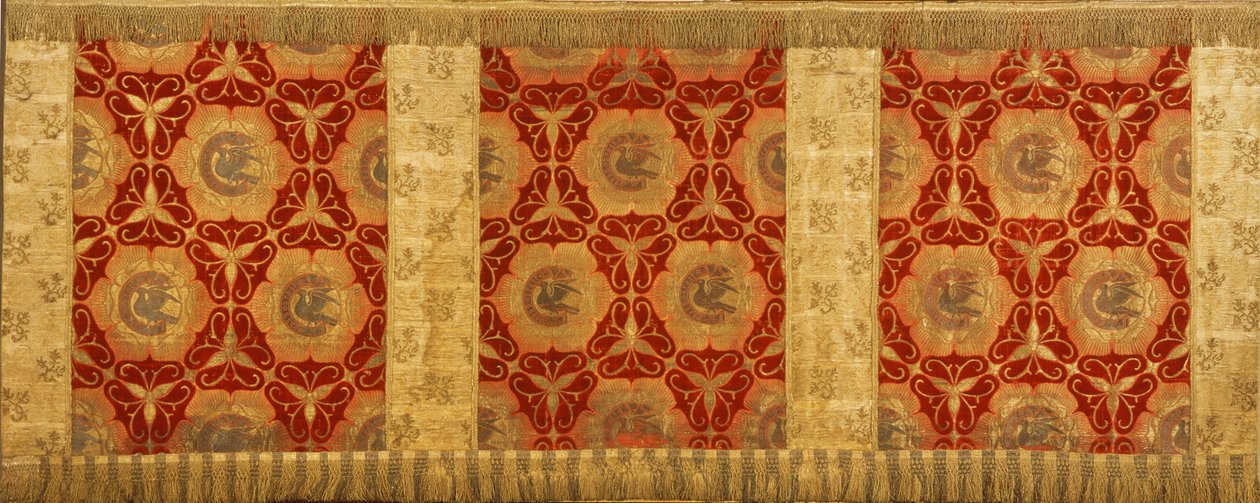 Altar Frontal with Doves by Unbekannt Unbekannt