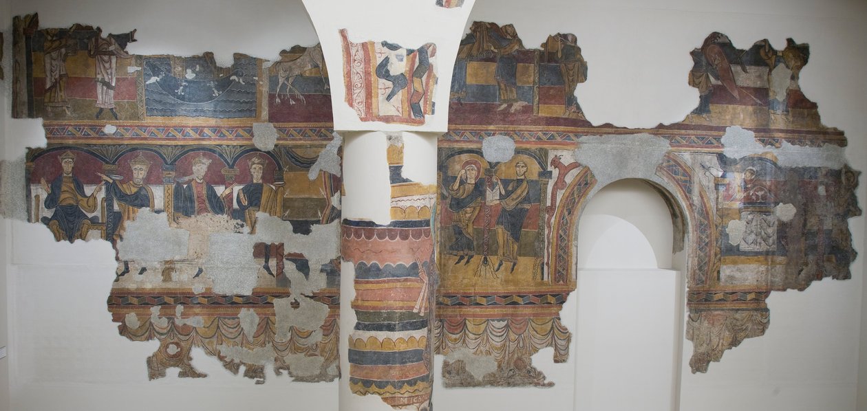 Biblical Scenes from Santa Maria de Taüll by Unbekannt Unbekannt