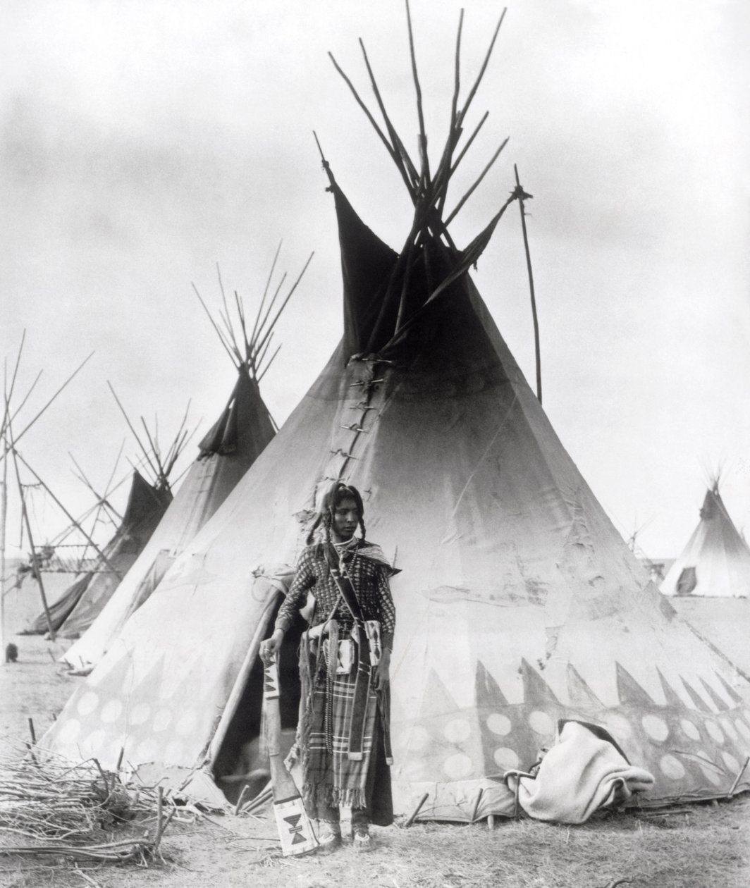 Blackfoot Brave, Near Calgary, Alberta by Unbekannt Unbekannt