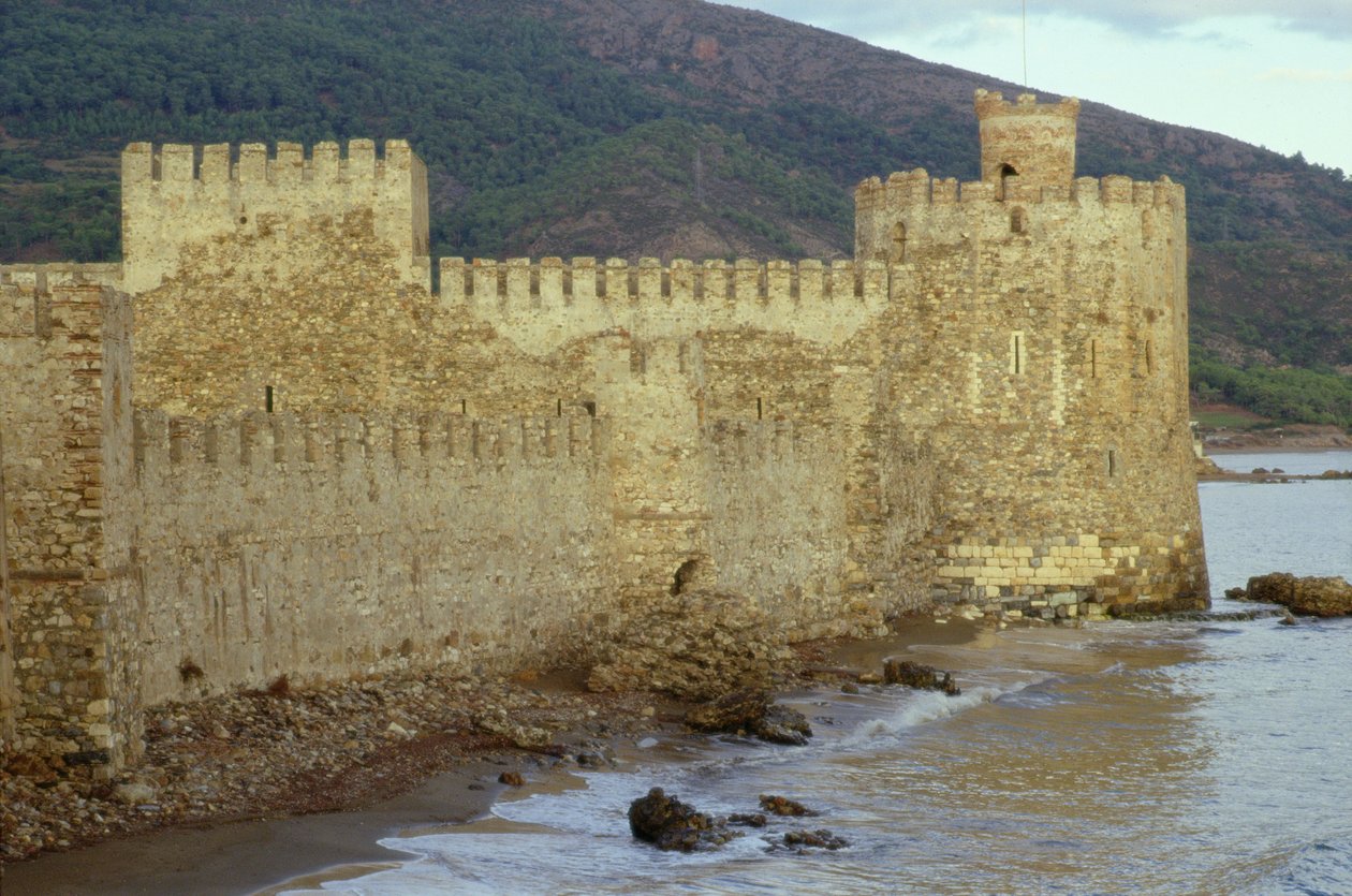 Castle, built by the Crusaders by Unbekannt Unbekannt