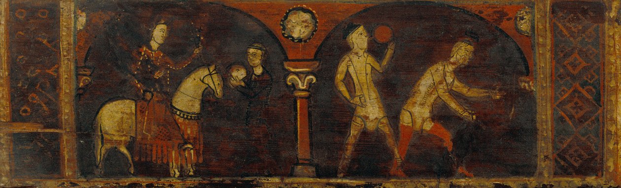 Ceiling Panel with Allegorical Scenes on the Work of May and June by Unbekannt Unbekannt