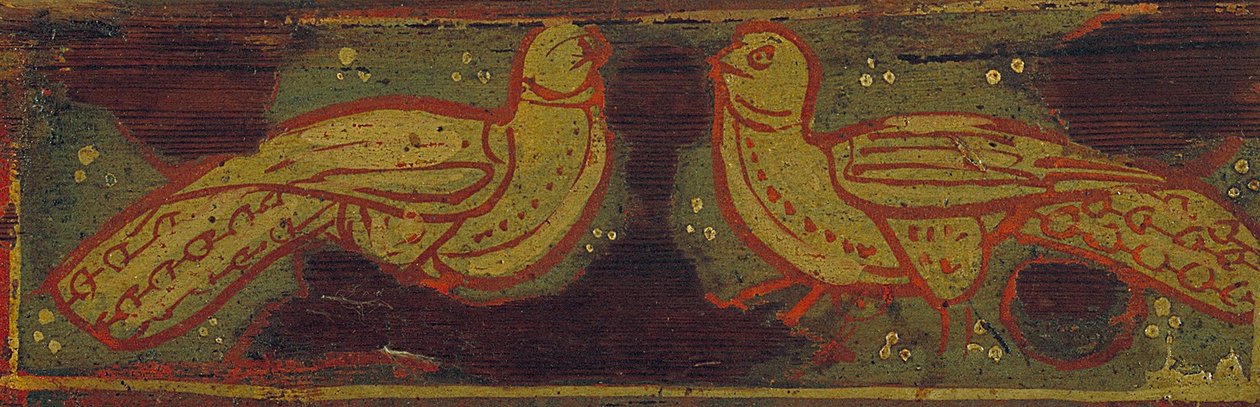 Ceiling Panel with Birds by Unbekannt Unbekannt