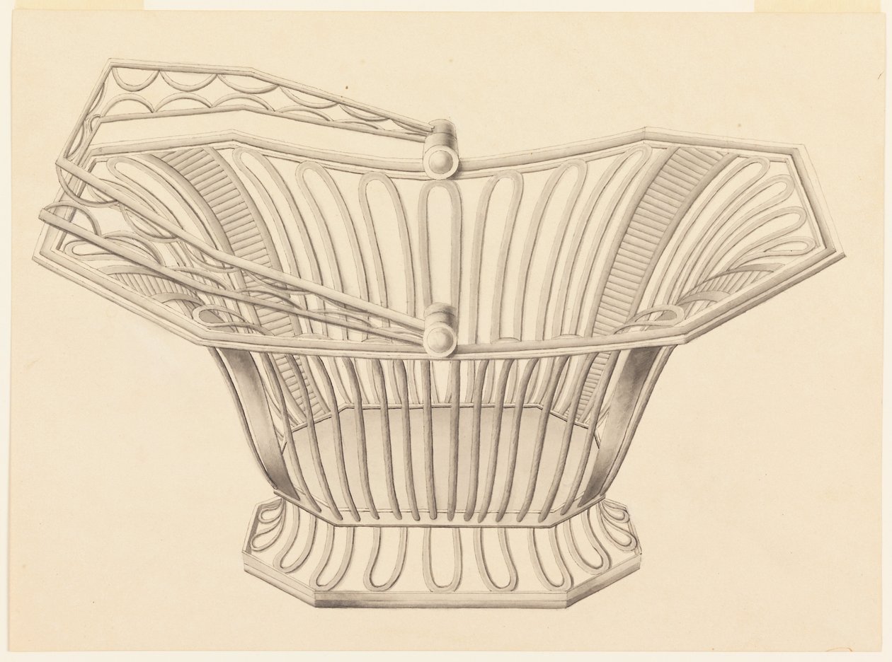 Design for a Bread Basket by Unbekannt Unbekannt