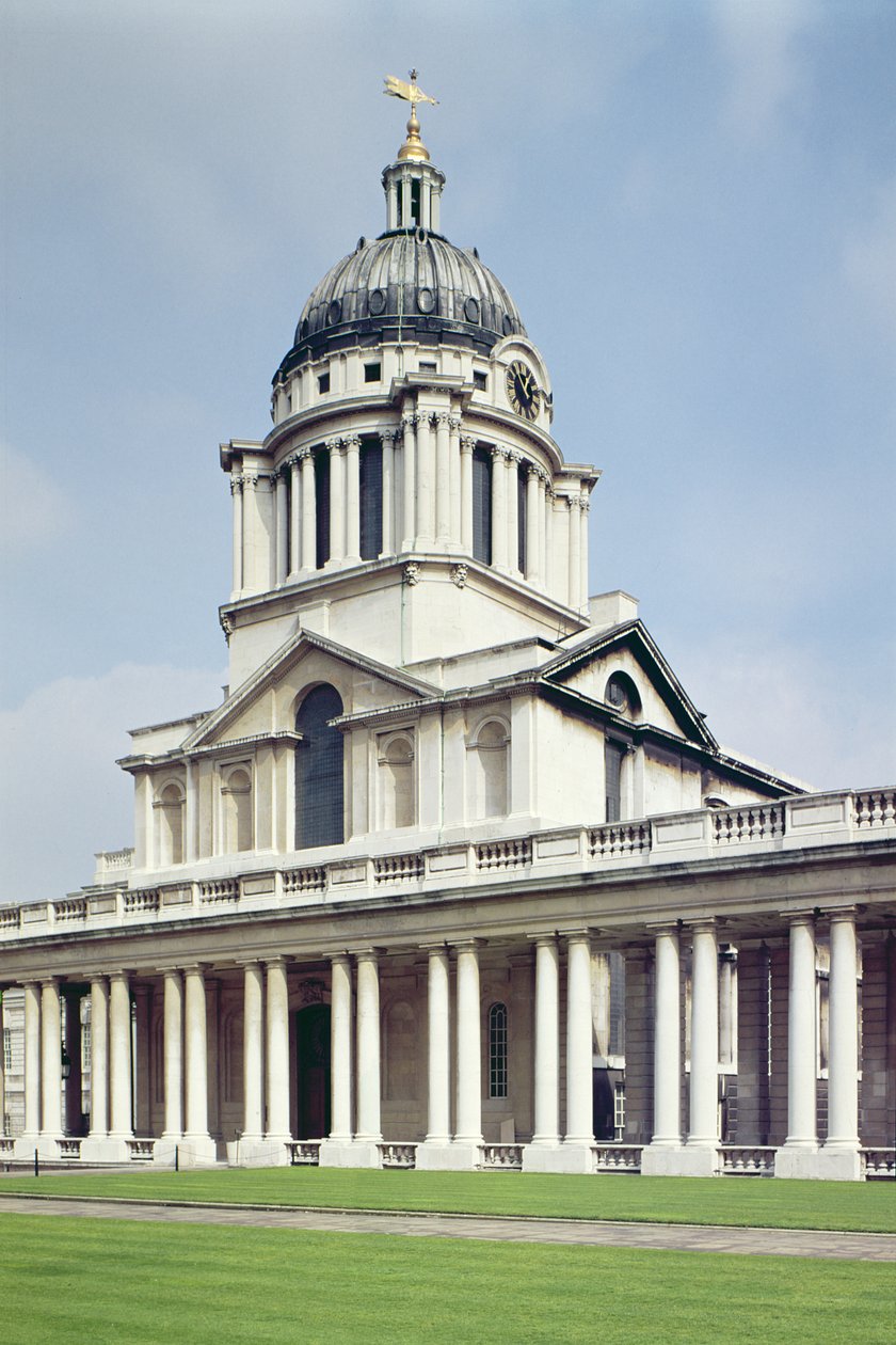 Exterior of the Painted Hall, Old Royal Naval College, Greenwich, London by Unbekannt Unbekannt