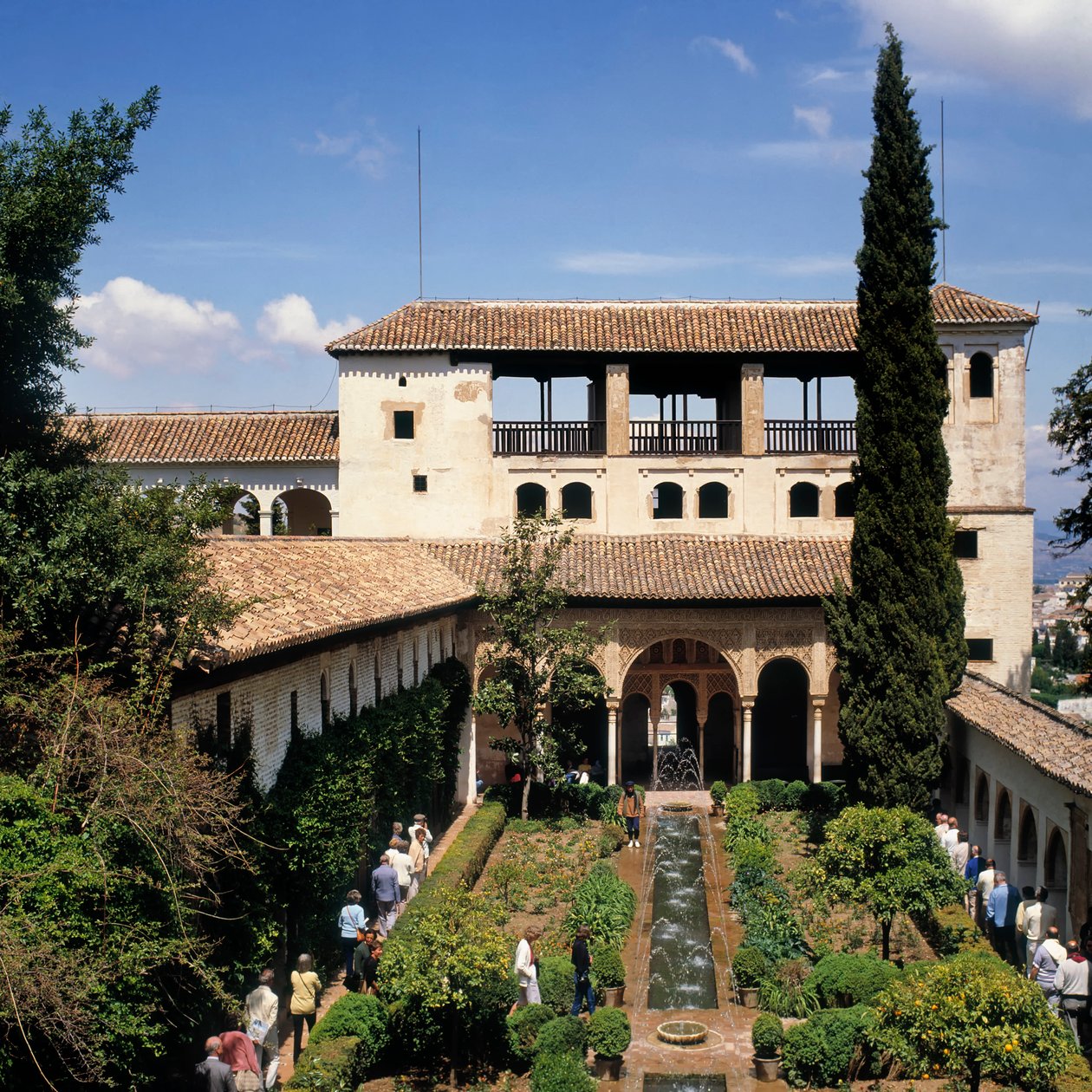 Generalife Palace, Granada, Spain by Unbekannt Unbekannt