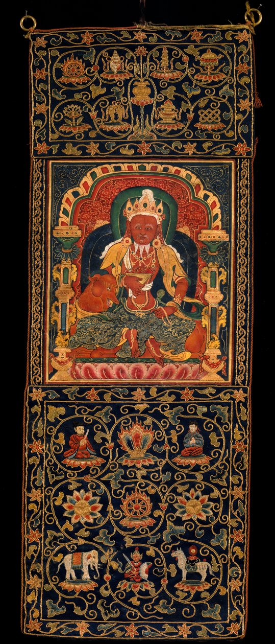 God of Fire, Agni, of the Medicine Buddha Mandala by Unbekannt Unbekannt