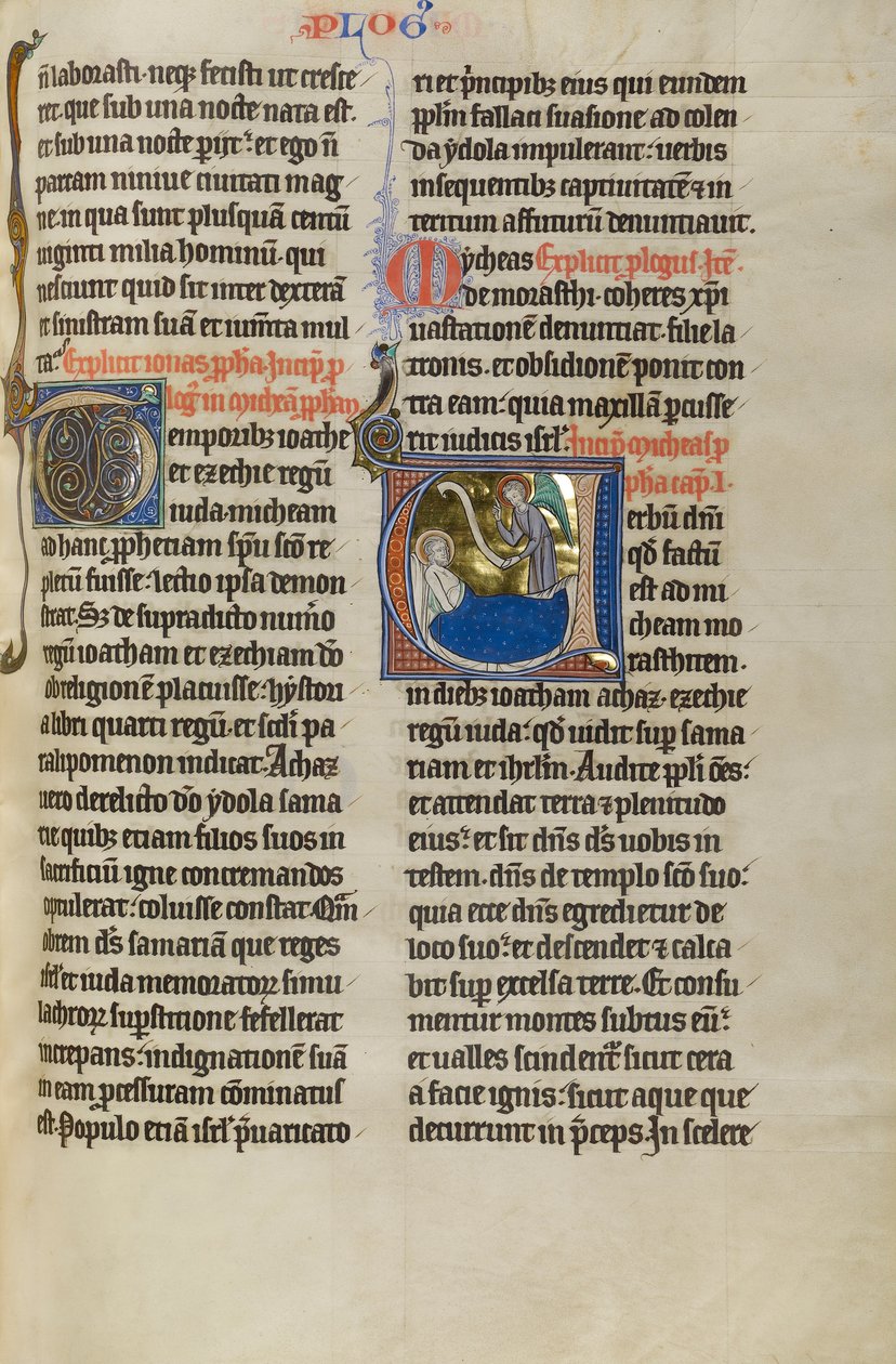 Initial V: An Angel before Micah by Unbekannt Unbekannt