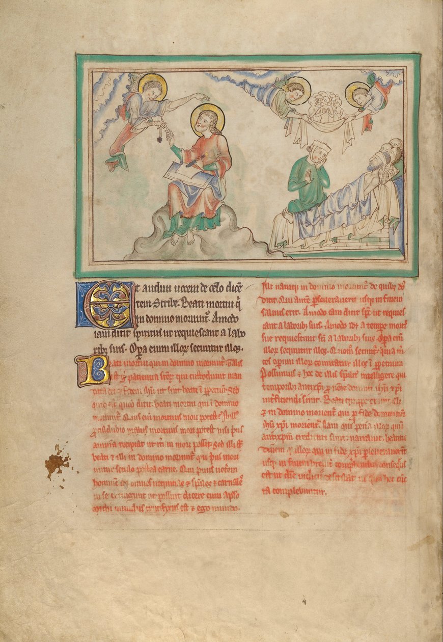 John Commanded to Write and the Blessed Dead by Unbekannt Unbekannt
