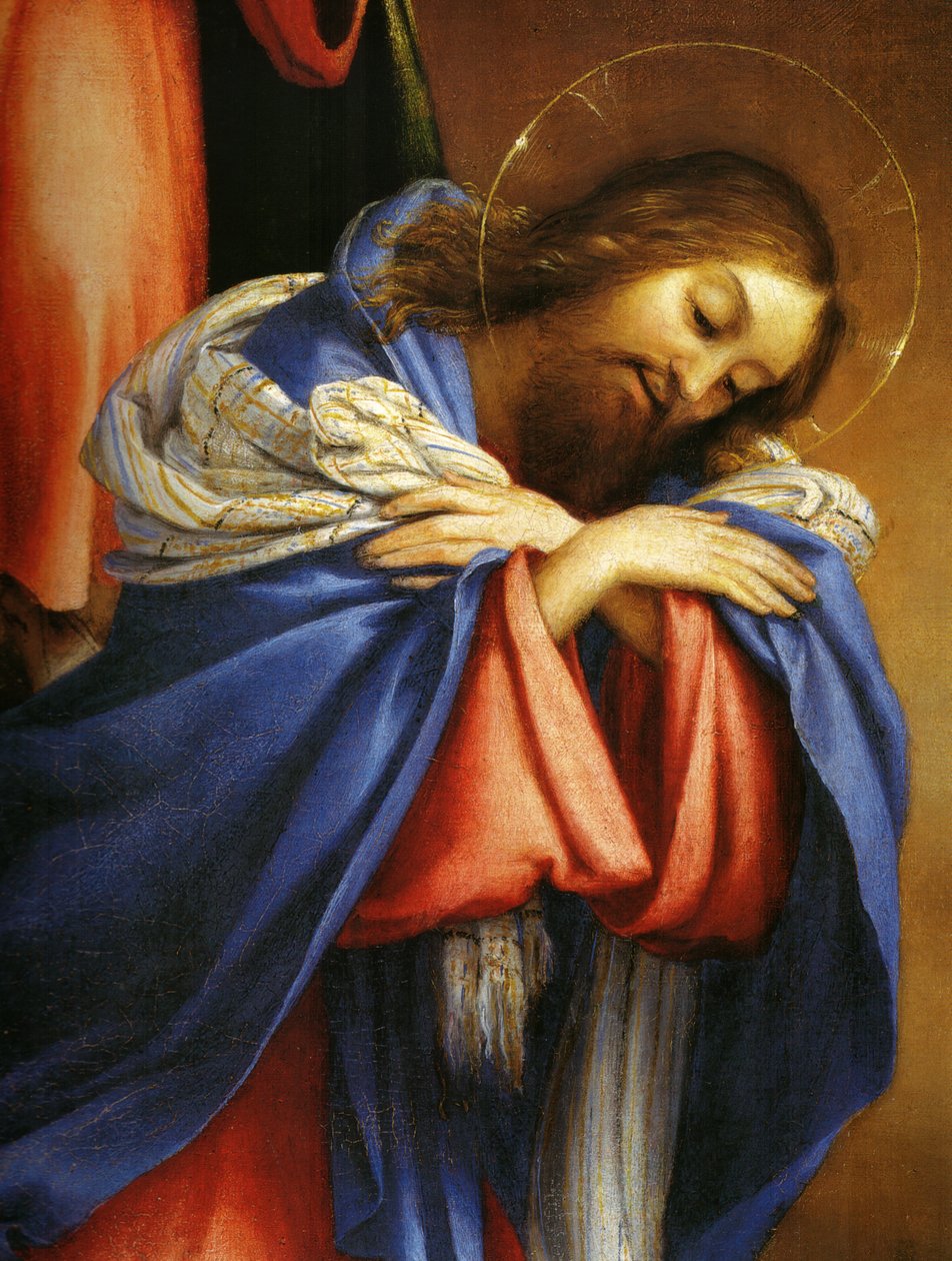 Christ Taking Leave of his Mother by Unbekannt Unbekannt