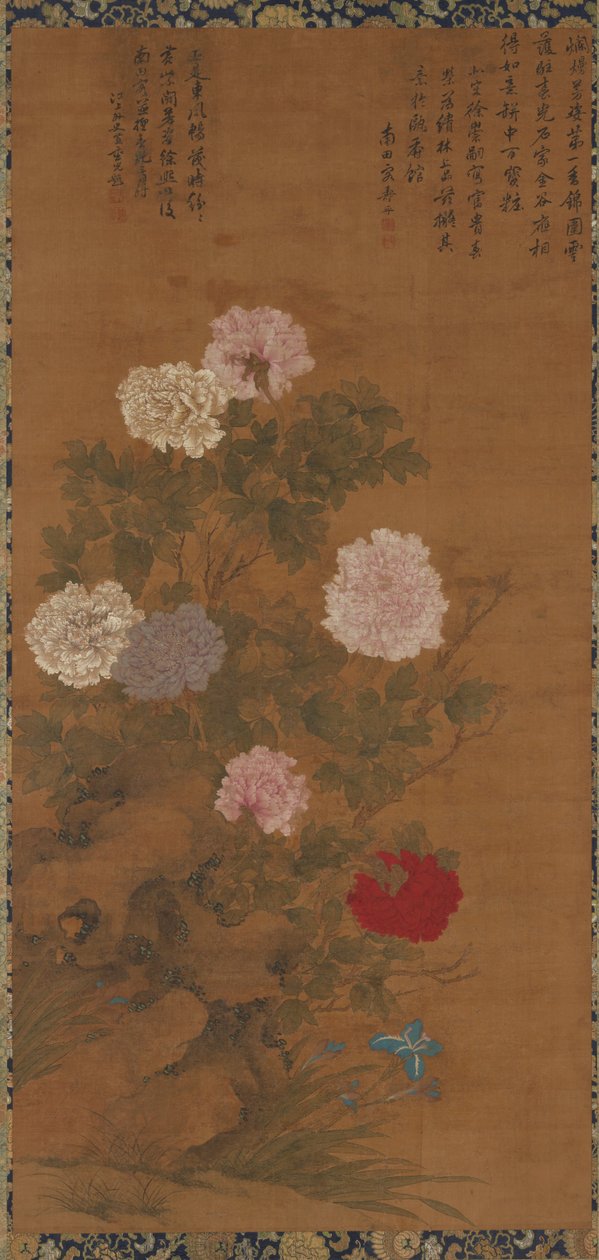 Peonies by Unbekannt Unbekannt