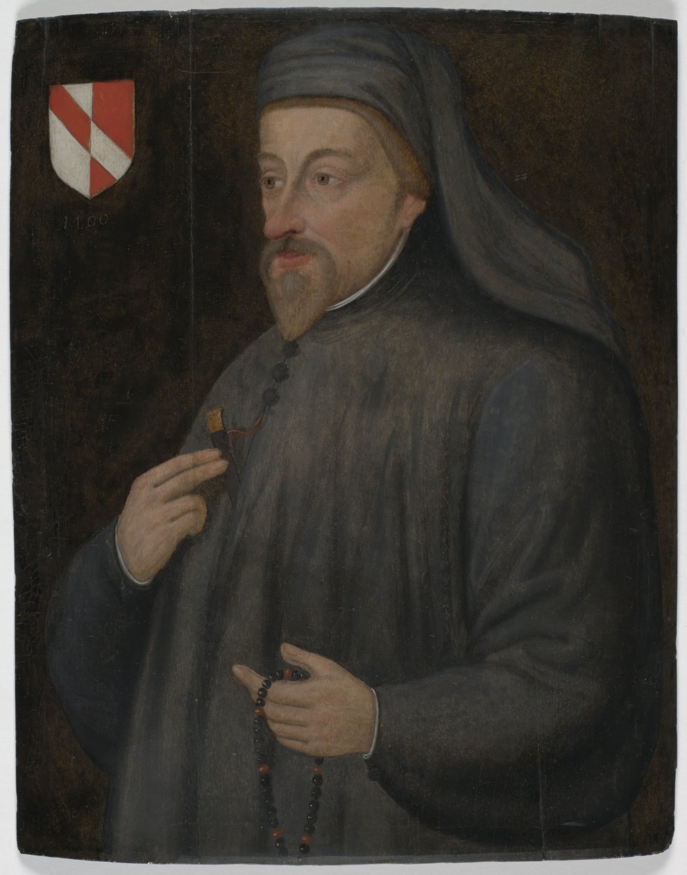 Portrait of Geoffrey Chaucer by Unbekannt Unbekannt