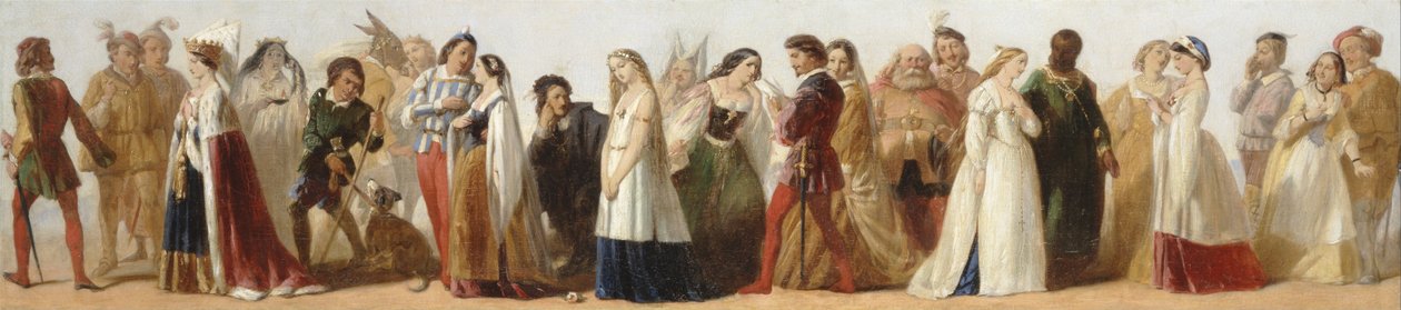 Procession of Characters from Shakespeare