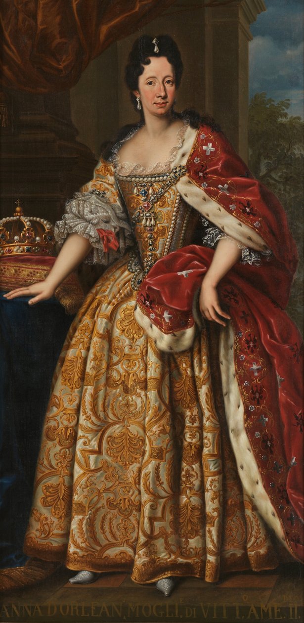 Portrait of Anna of Orléans by Unbekannt Unbekannt