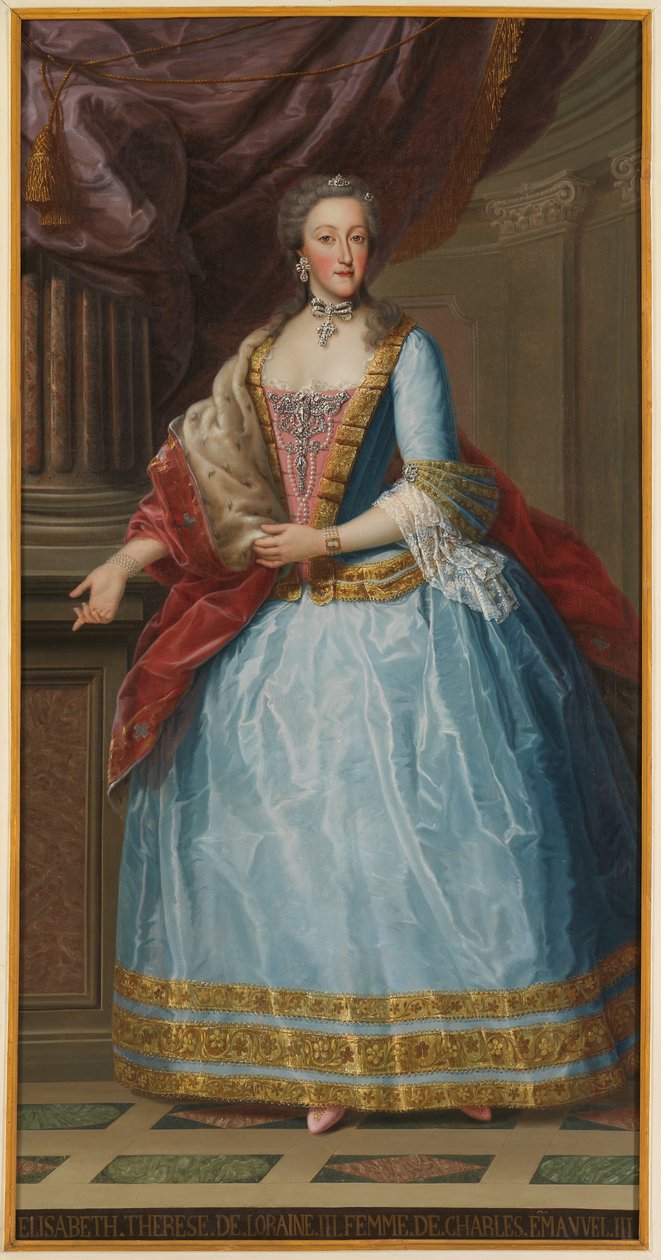 Portrait of Elisabetta di Lorena by Unbekannt Unbekannt