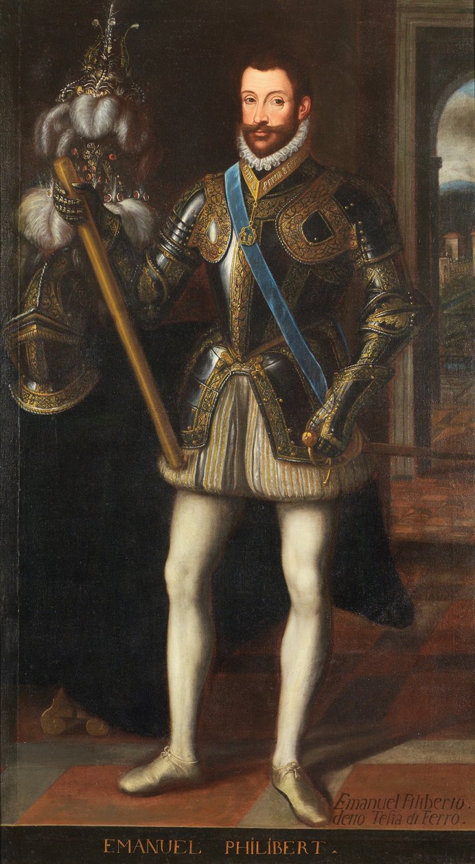 Portrait of Emanuele Filiberto by Unbekannt Unbekannt