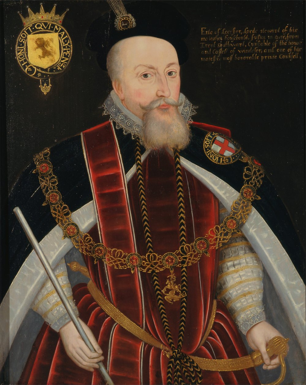 Robert Dudley, Earl of Leicester by Unbekannt Unbekannt
