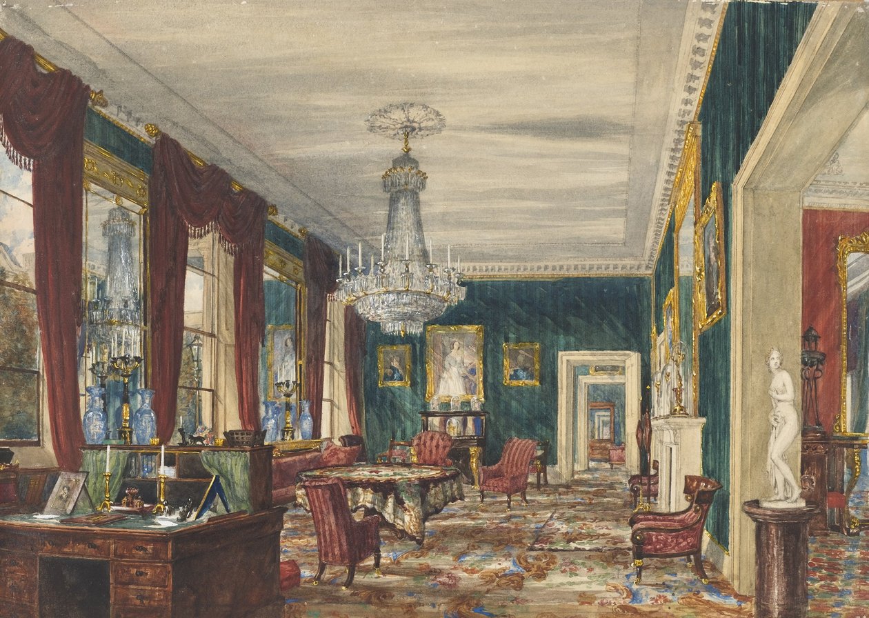 Second Empire Salon by Unbekannt Unbekannt
