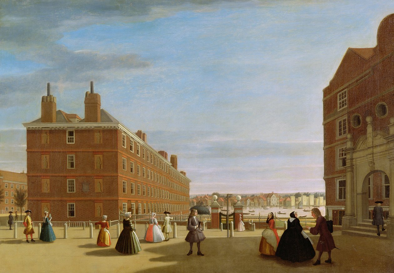 The Paper Buildings, Inner Temple, London by Unbekannt Unbekannt
