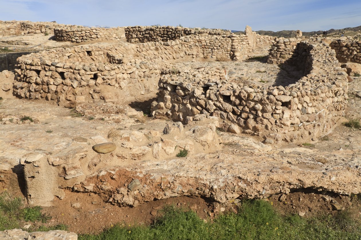 The main gateway and barbican to the town, Los Millares, near Santa Fe Mondujar by Unbekannt Unbekannt