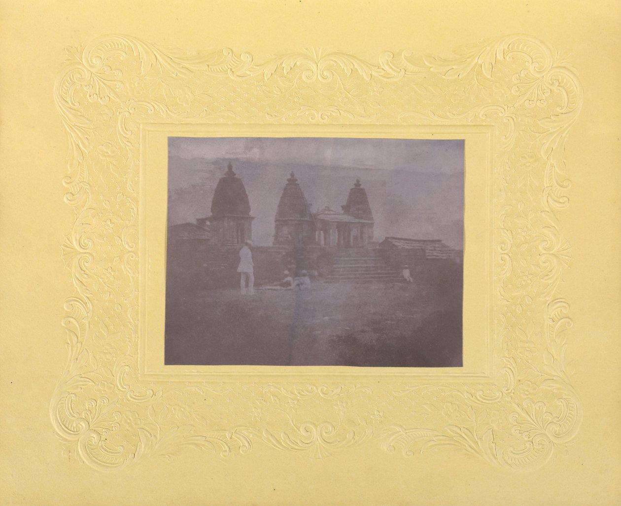 Men Before Three Temples, India by Unbekannt Unbekannt