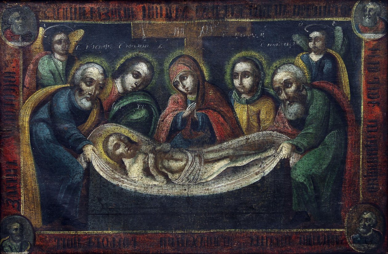Laying Upon the Coffin by Unbekannt Unbekannt