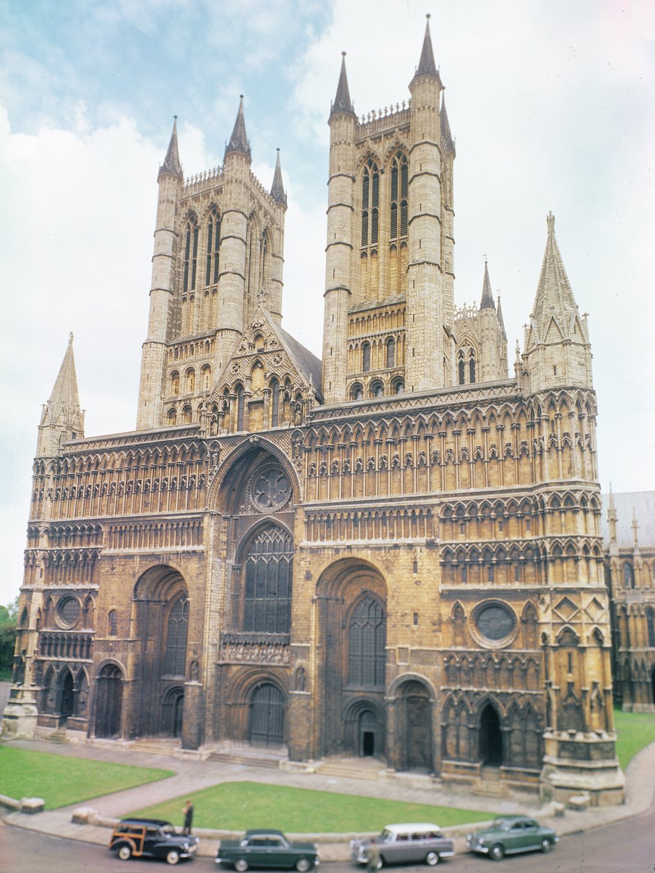 View of Lincoln Cathedral by Unbekannt Unbekannt