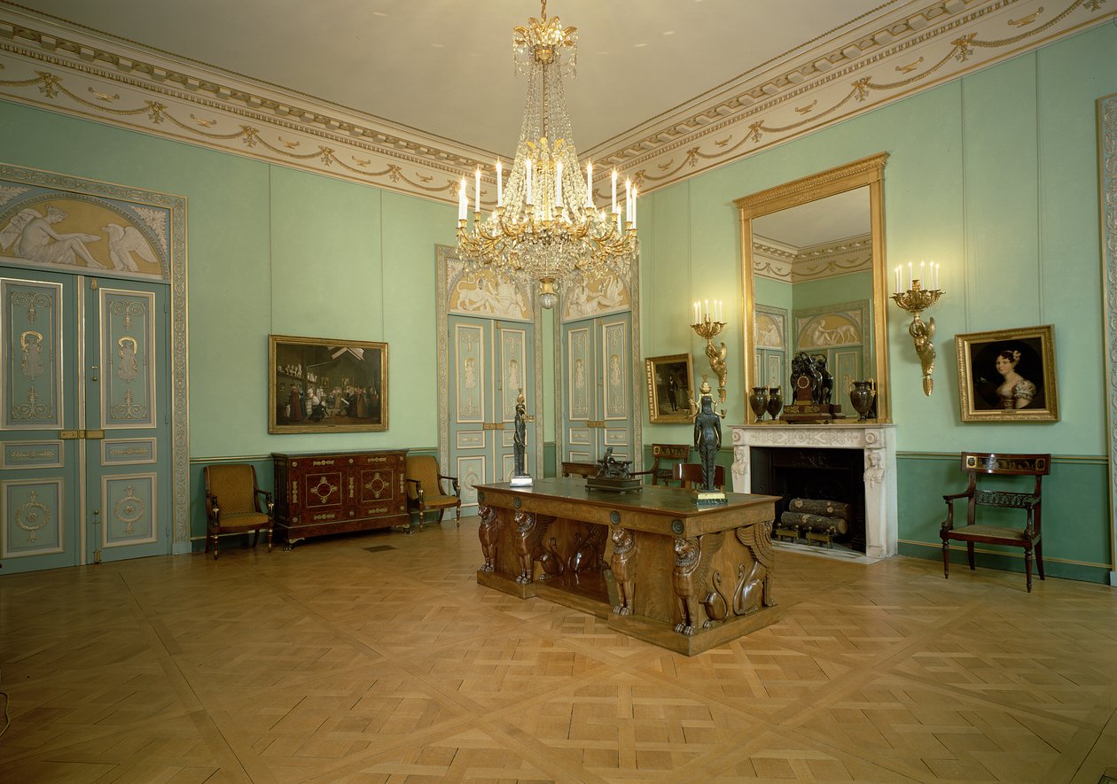 View of the Salon of the Musee Marmottan Monet, Paris by Unbekannt Unbekannt
