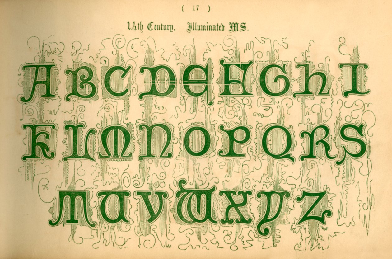 14th Century Illuminated Manuscript by Unbekannt